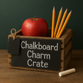 Chalkboard Charm Crate - Teacher T-shirt Subscription Box