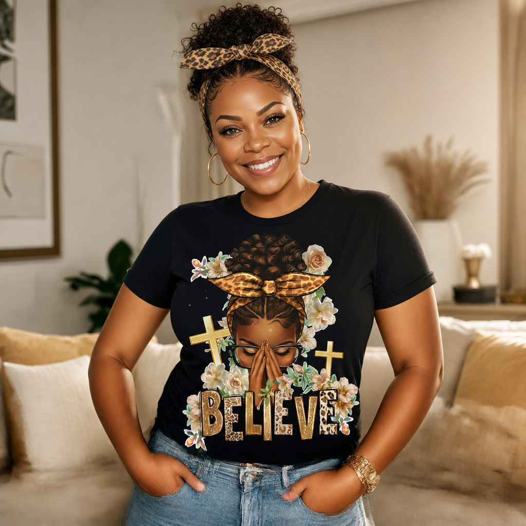 Believe - Messy Bun