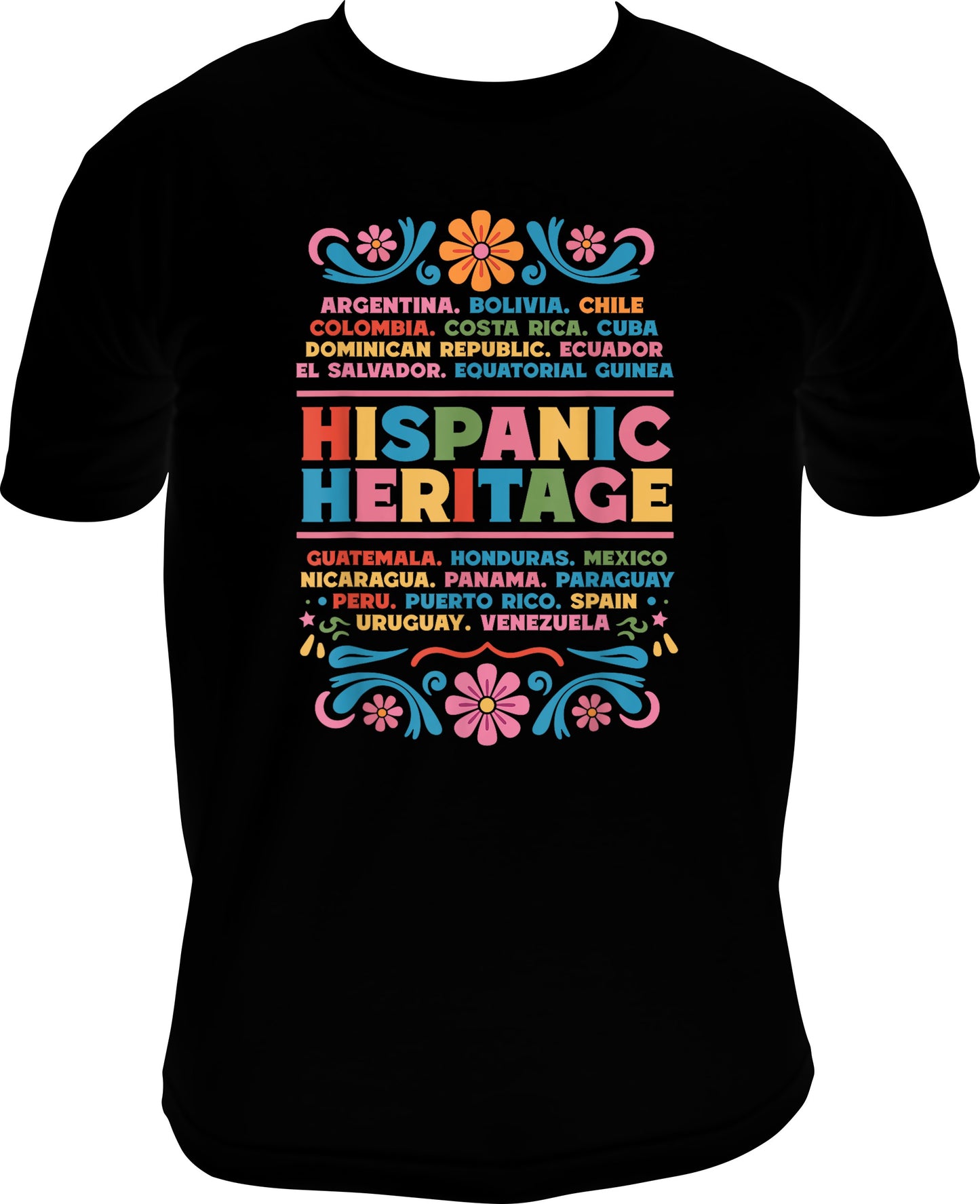Hispanic Heritage Flags