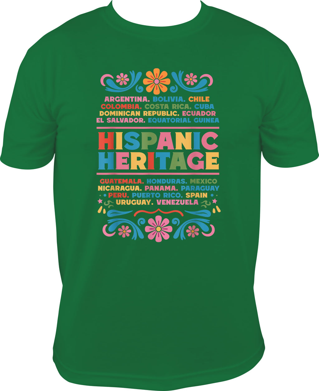 Hispanic Heritage Flags