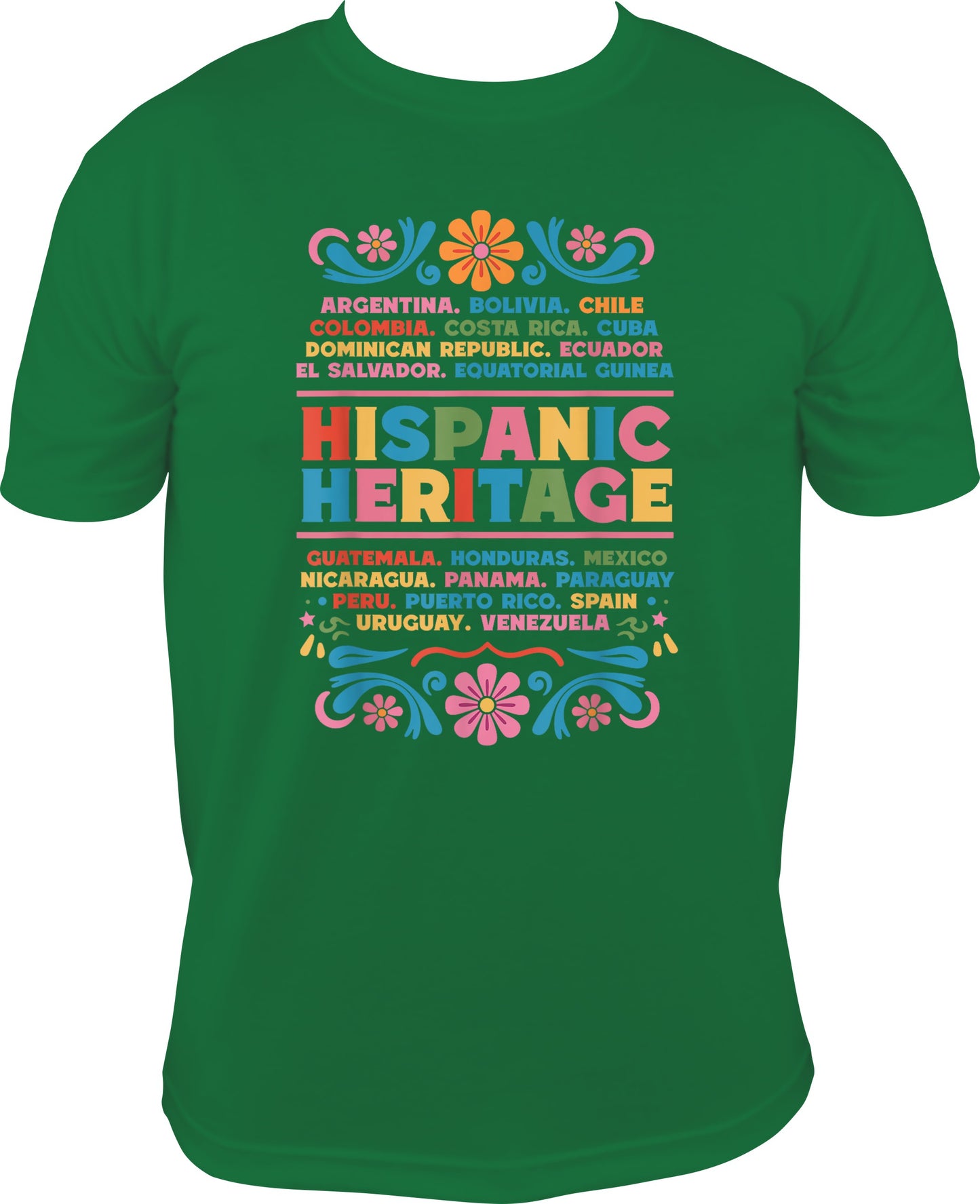 Hispanic Heritage Flags