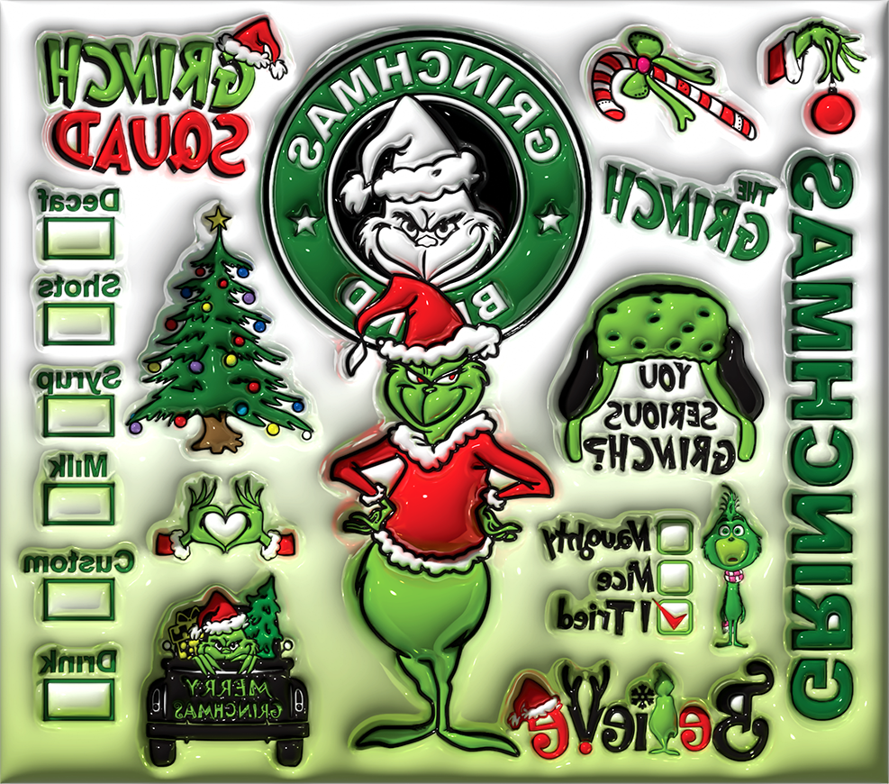 Grinch 20oz Tumbler