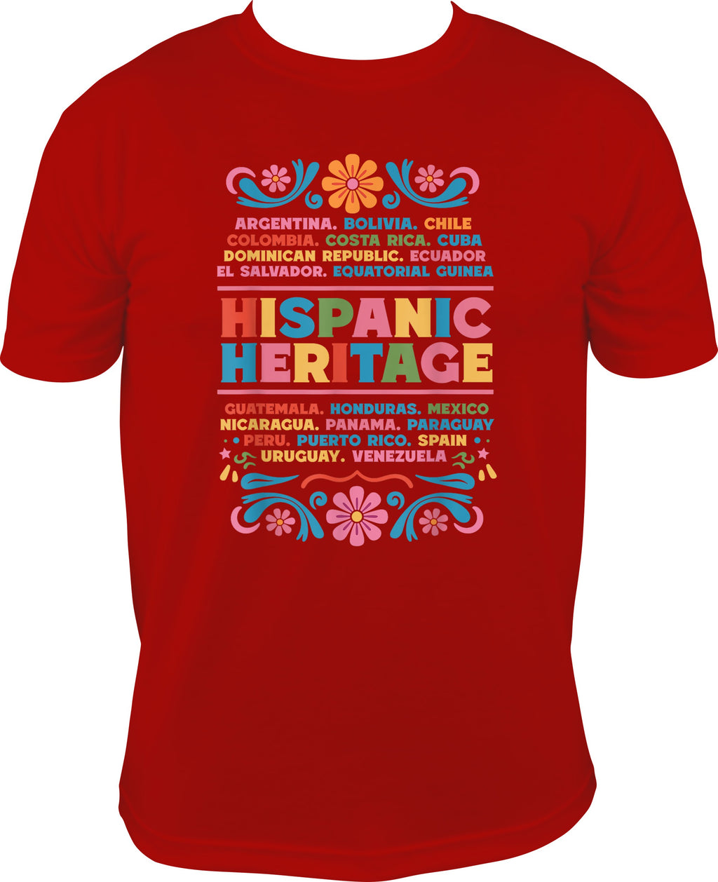 Hispanic Heritage Flags