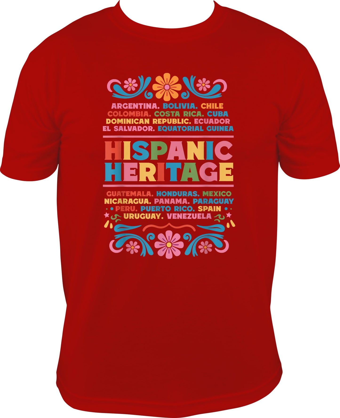 Hispanic Heritage Flags