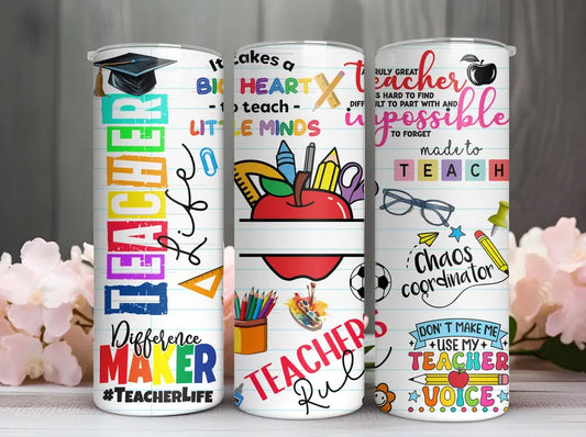 Teacher Personalized Tumbler